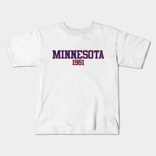 Minnesota 1961 Baseball Kids T-Shirt